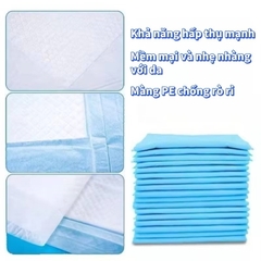 Tấm đệm lót thay tã cho người già size to miếng lót y tế thấm hút chống tràn dùng 1 lần