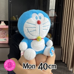 40cm Gấu bông Doraemon Doremon lông mềm mịn (dáng ngồi) size to