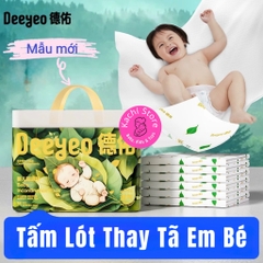 Deeyeo Tấm lót nước tiểu, miếng lót thay bỉm tã cho bé dùng 1 lần