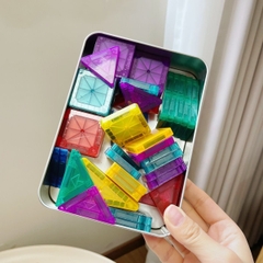 [order] Bộ xếp hình nam châm 56 chi tiết (kèm hộp đựng)