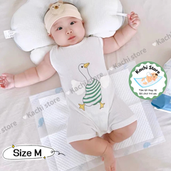 Deeyeo gói Bạc - Tấm lót tã chống thấm dùng 1 lần thay tã bỉm cho bé & mẹ sau sinh