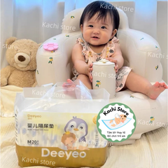 20 miếng - Deeyeo Miếng lót thay tã bỉm chống thấm dùng 1 lần cho bé sơ sinh