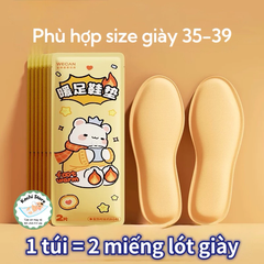 1 Đôi Lót Giày Sưởi Ấm Giữ Nhiệt WECAN tự sưởi ấm bàn chân