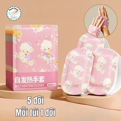 Miếng sưởi ấm tay thảo dược WECAN dùng 1 lần, găng tay giữ nhiệt chống lạnh