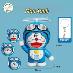 Đồ chơi móc khoá DORAEMON đổi mặt 3 biểu cảm dễ thương
