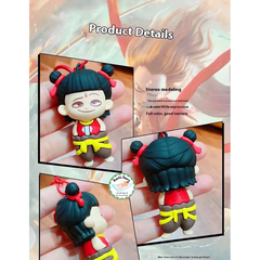 Móc Khóa 3D NATRA NGAO BÍNH siêu dễ thương, móc khoá silicon 3D phụ kiện treo balo, túi xách, điện thoại