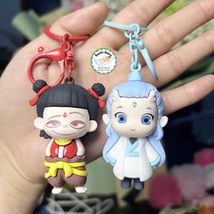 Móc Khóa 3D NATRA NGAO BÍNH siêu dễ thương, móc khoá silicon 3D phụ kiện treo balo, túi xách, điện thoại