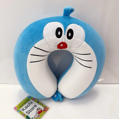 Gối Doraemon, gối cổ chữ U, gối Foam đàn hồi, gối du lịch xách tay, gối ngủ văn phòng dễ thương