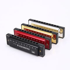 Kèn Harmonica 10 lỗ cho trẻ em, kèn tập thổi cho bé, khẩu cầm cho người mới học
