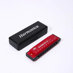Kèn Harmonica 10 lỗ cho trẻ em, kèn tập thổi cho bé, khẩu cầm cho người mới học