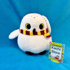 Đồ chơi nhồi bông Cú Tuyết Hedwig quàng khăn, Cú nhồi bông, quà tặng dễ thương