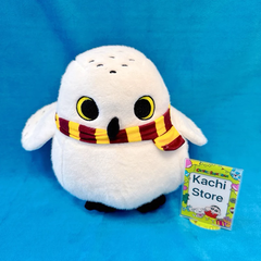 Đồ chơi nhồi bông Cú Tuyết Hedwig quàng khăn, Cú nhồi bông, quà tặng dễ thương