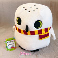 Đồ chơi nhồi bông Cú Tuyết Hedwig quàng khăn, Cú nhồi bông, quà tặng dễ thương