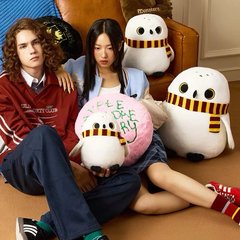 Đồ chơi nhồi bông Cú Tuyết Hedwig quàng khăn, Cú nhồi bông, quà tặng dễ thương