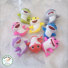 Set mô hình 8 con cá mập BABY SHARK trang trí dễ thương, mô hình nhựa, Mô Hình Đồ Chơi Búp Bê Quà Tặng Sinh Nhật Trẻ Em