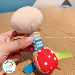 Đồ chơi lục lạc cầm tay Anpanman bằng vải bông cho bé, đồ chơi giáo dục