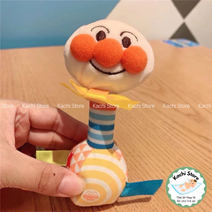 Đồ chơi lục lạc cầm tay Anpanman bằng vải bông cho bé, đồ chơi giáo dục