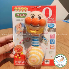 Đồ chơi lục lạc cầm tay Anpanman bằng vải bông cho bé, đồ chơi giáo dục