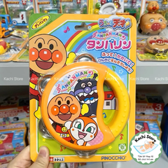 Đồ chơi trống lục lạc cầm tay Anpanman cho bé nhạc cụ mầm non
