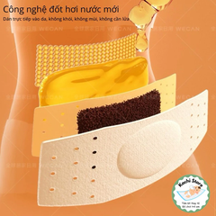 10 miếng dán làm ấm bụng giảm đau bụng kinh WECAN tinh dầu ngải cứu giảm lạnh bụng
