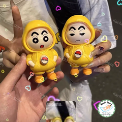 Đồ Chơi Móc Khoá Crayon Shin, Cậu bé bút chì Thay Đổi Khuôn Mặt, Shinosuke Đổi Mặt