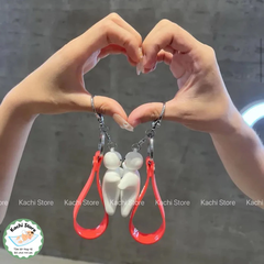 Móc khoá tình nhân Valentin nam châm hút nhau, móc khoá cặp đôi dễ thương