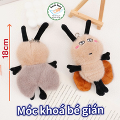 Tiểu Cường mini nhồi bông vui nhộn, gián nhồi bông dễ thương