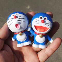 bộ 6 mô hình trang trí Doraemon 6 biểu cảm dễ thương
