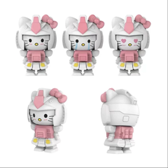 Đồ chơi móc khoá mèo Hello Kitty đổi mặt dễ thương, búp bê thay đổi khuôn mặt