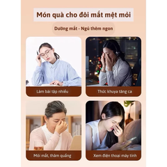 Mặt Nạ Mắt Xông Hơi Chườm Nóng Thảo Dược Steam Eye Mask Giúp Thư Giãn, Giảm Mỏi Mắt, Ngủ Ngon