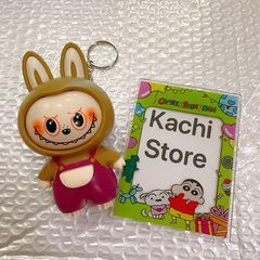 Móc khóa đồ chơi LABUBU đổi mặt biến hình biểu cảm đáng yêu vui nhộn dễ thương