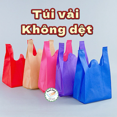 Túi Vải Không Dệt Quai Xách Thân Thiện Môi Trường Nhiều Size, túi đóng hàng, túi mua sắm, túi đóng gói, túi gói hàng