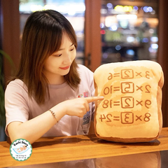 Gối nhồi bông Bánh Mì trí Nhớ của DORAEMON Gối Sofa trang trí, gối tựa lưng dễ thương