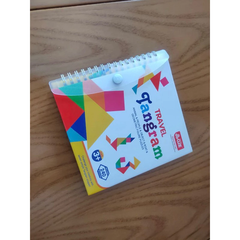 240 câu đố - Đồ chơi Xếp hình xốp nam châm Tangram travel 240 câu đố có kèm sách - Đồ chơi giáo dục montessori cho bé