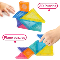 ĐỒ CHƠI TANGRAM MAGNETIC 3D NAM CHÂM XẾP HÌNH SÁNG TẠO, ĐỒ CHƠI TRÍ TUỆ CHO BÉ