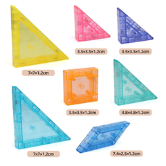 ĐỒ CHƠI TANGRAM MAGNETIC 3D NAM CHÂM XẾP HÌNH SÁNG TẠO, ĐỒ CHƠI TRÍ TUỆ CHO BÉ