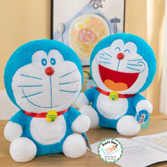 Gấu bông Doraemon Doremon lông mềm mịn (dáng ngồi) xinh xắn dễ thương
