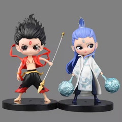 Figure mô hình NaTra Ngao Bính 3D tự lắp ráp, mô hình anime trưng bày, quà tặng sáng tạo