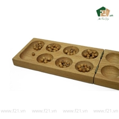 Bỗ đồ chơi ô ăn quan gỗ tự nhiên