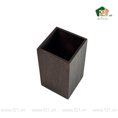 Ống đựng đũa chữ nhật gỗ sồi