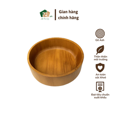 Tô Gỗ Tròn Lớn