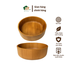 Tô Gỗ Tròn Lớn