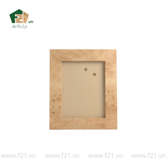 Khung hình chữ nhật có chân đứng vân mắt gỗ độc đáo