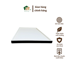 Khay chữ nhật sơn mài