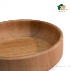 Tô tròn gỗ tự nhiên cỡ trung