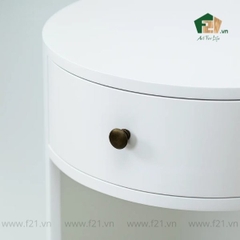 Bàn phụ sơn mài có kệ hở và ngăn kéo
