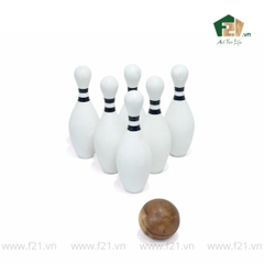Bộ bowling mini sơn mài