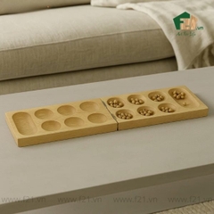 Bỗ đồ chơi ô ăn quan gỗ tự nhiên