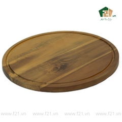 Thớt tròn gỗ tự nhiên