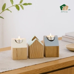 Chân nến hình ngôi nhà
